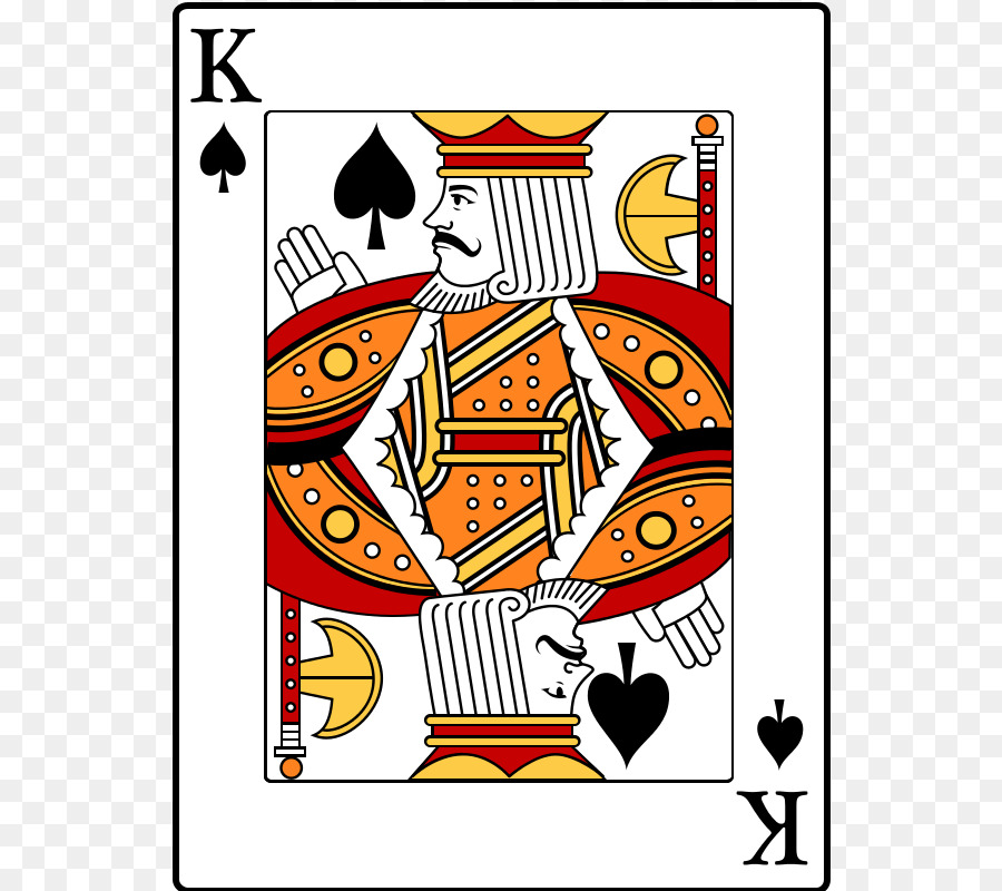 900x800 King Spades Clip Art Free