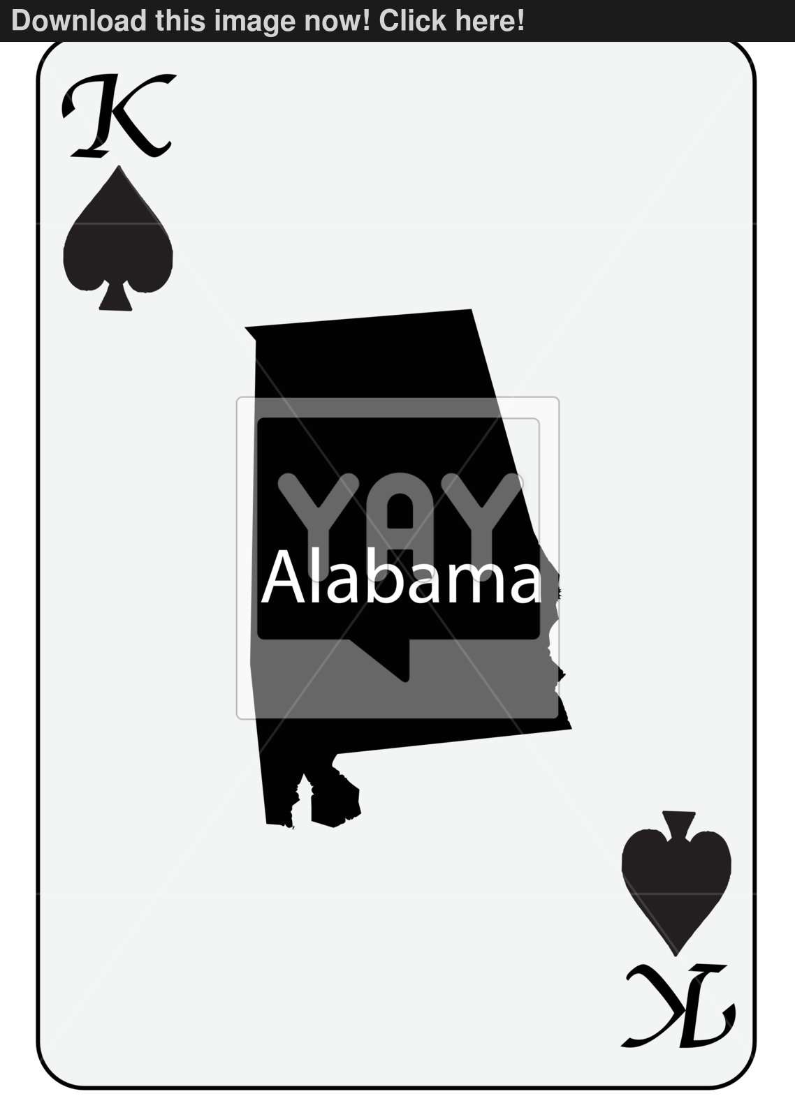1138x1600 Usa Playing Card King Spades Vector