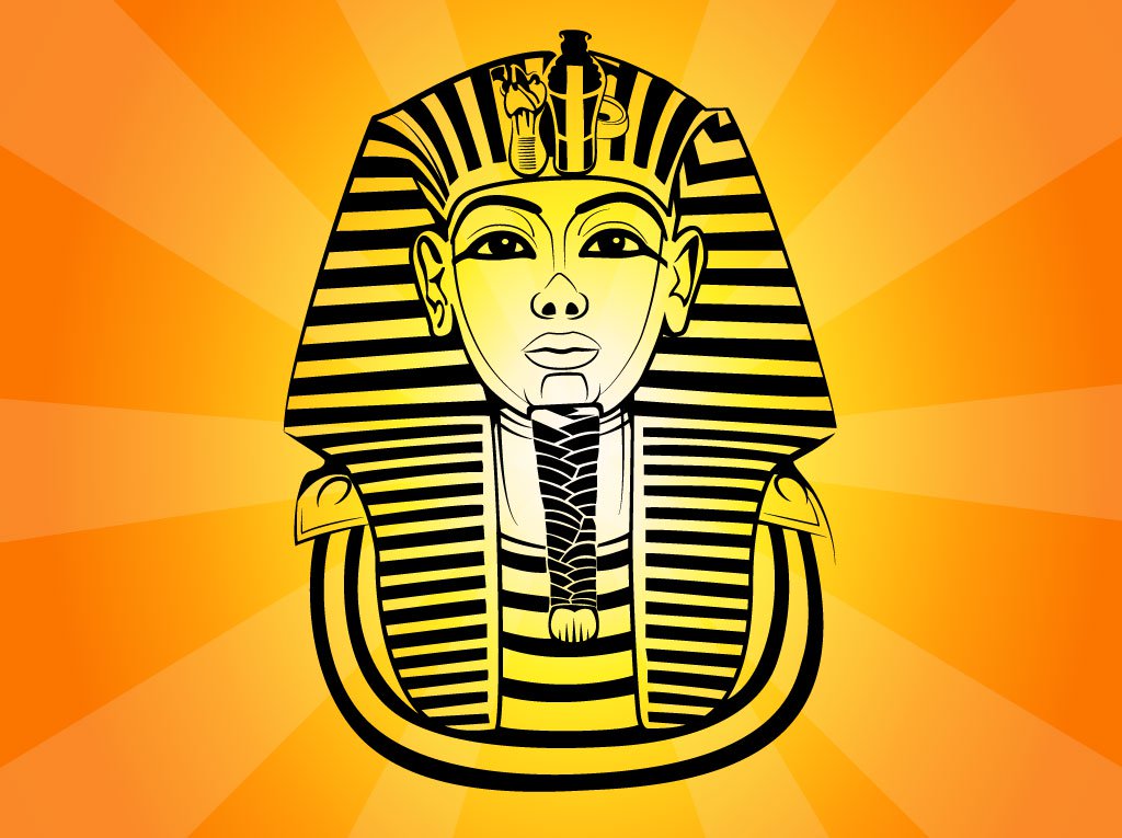 1024x765 King Tut Vector Vector Art Amp Graphics