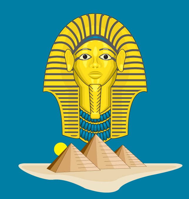644x675 Vector King Tut By Noticedesign