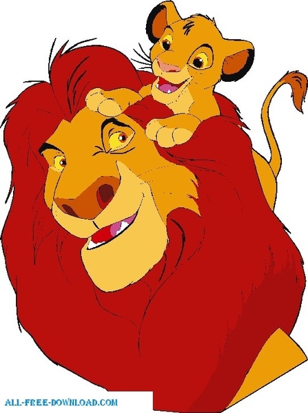 447x600 The Lion King Group003 Free Vector In Encapsulated Postscript Eps