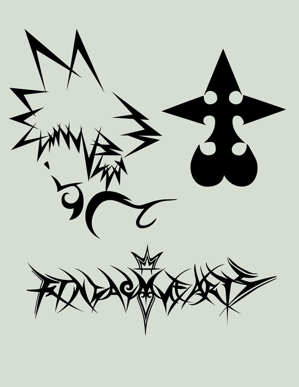 600x776 Kingdom Hearts Stuff By Dannyman