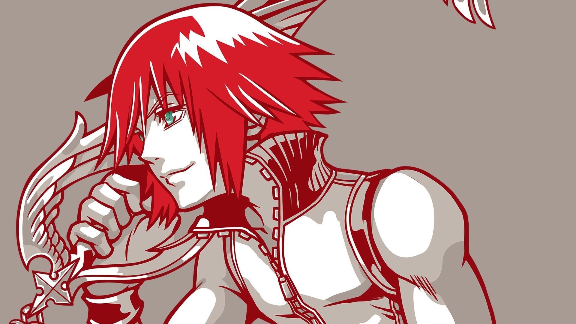 1920x1080 Kingdom Hearts Riku Vector Art Wallpaper (41619)