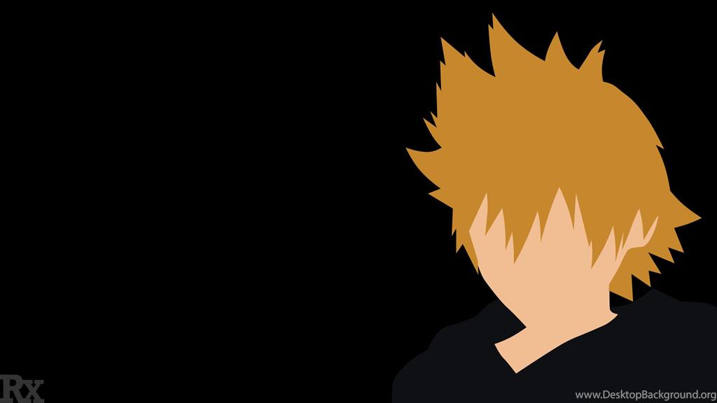 1024x576 Minimalist Vector Kingdom Hearts Roxas By Raileysxerilyasrx On