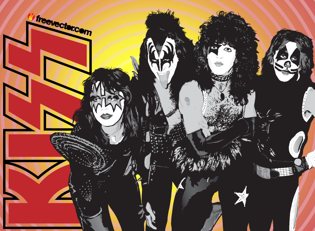 1024x750 Vintage Kiss
