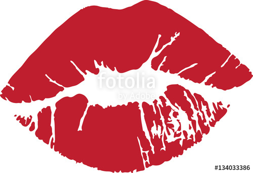500x341 Kiss Mark Vector Stock Image And Royalty Free Vector Files On