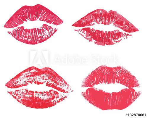 500x399 Kiss Mark Vectors
