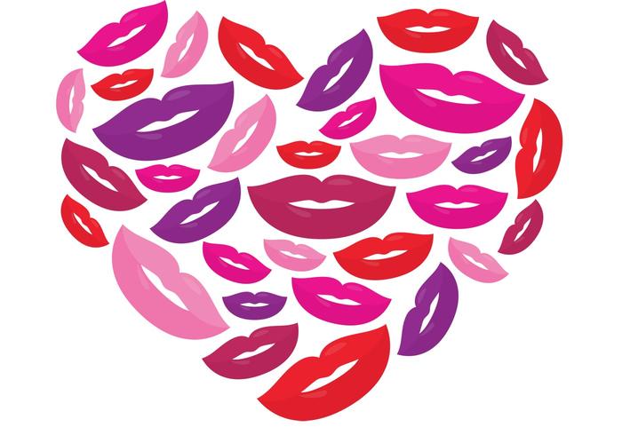 700x490 Kiss Free Vector Art