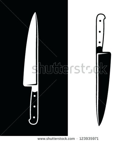 450x470 Kitchen Knife Vector Knives Vector Illustration Kitchen Knife