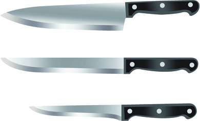 390x236 Kitchen Knife Free Vector Download (613 Free Vector) For