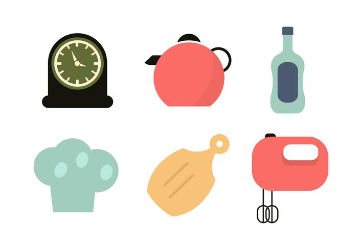 700x490 Vintage Kitchen Utensils Vectors