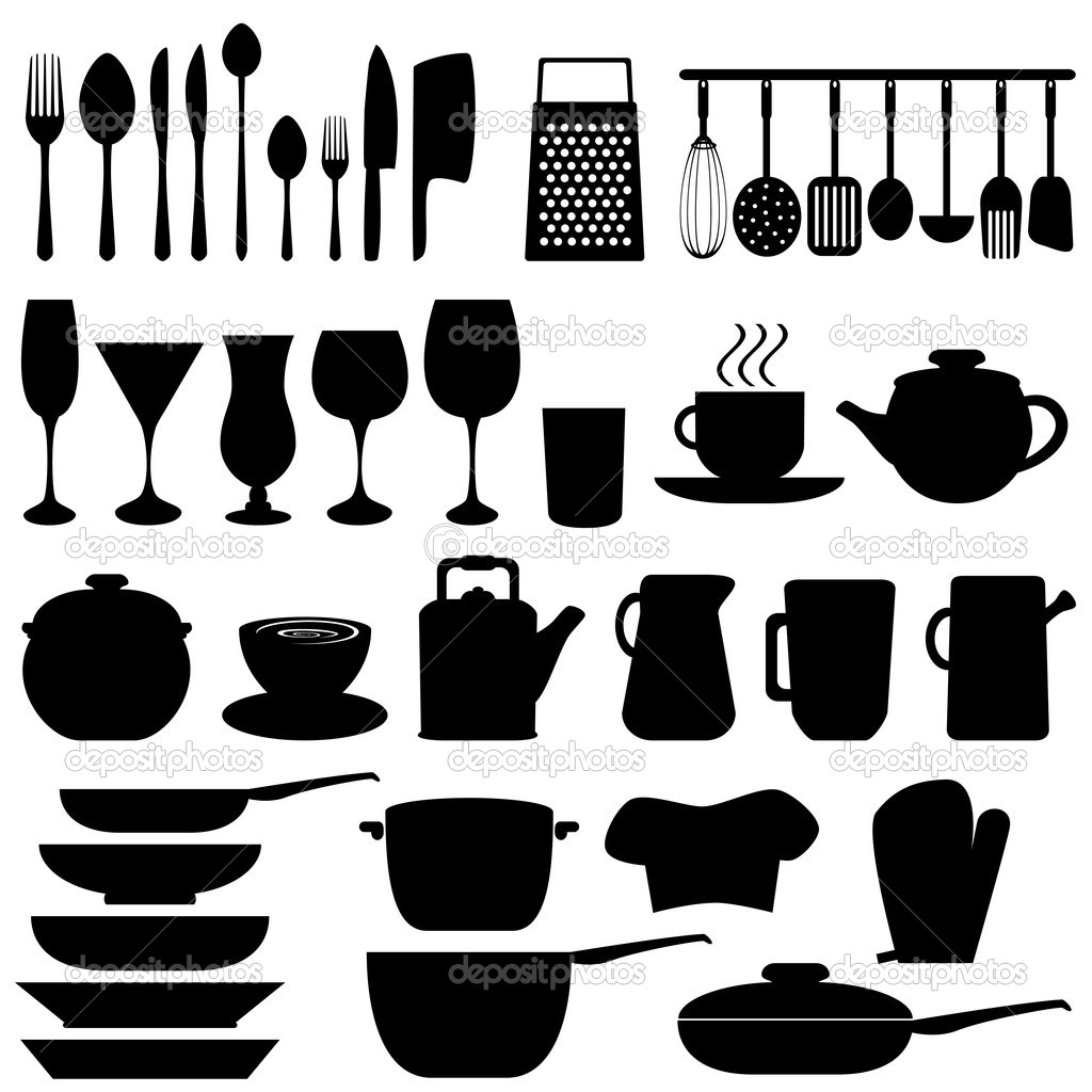 1024x1024 Cooking Utensils Vector