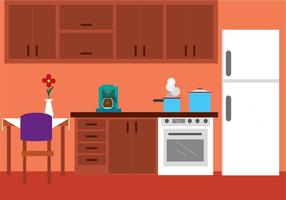 286x200 Modern Kitchen Free Vector Art