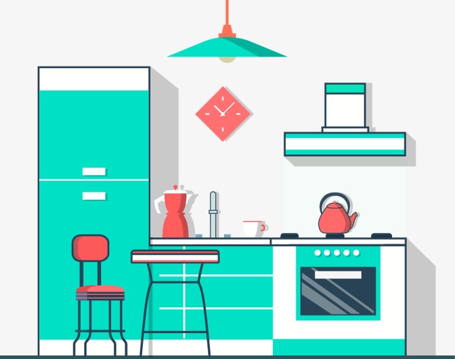 650x513 Vector Kitchen, Kitchen Vector, Vector, Decoration Png And Vector
