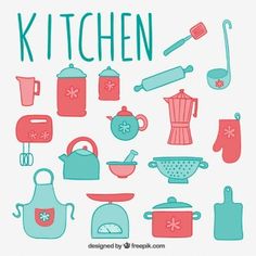 236x236 15 Best Kitchen Vectors Images Drawings, Kitchen