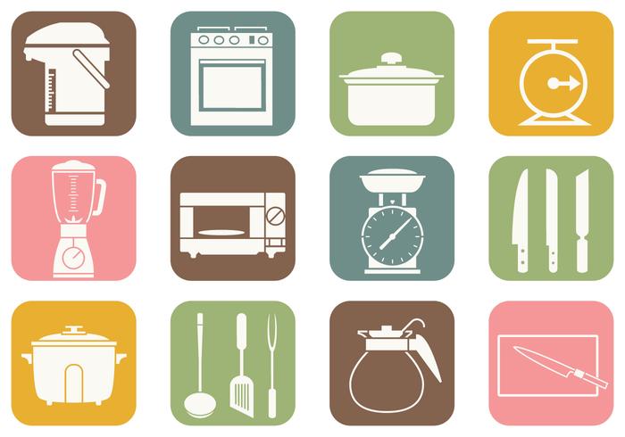700x490 Cooking And Kitchen Vector Icons