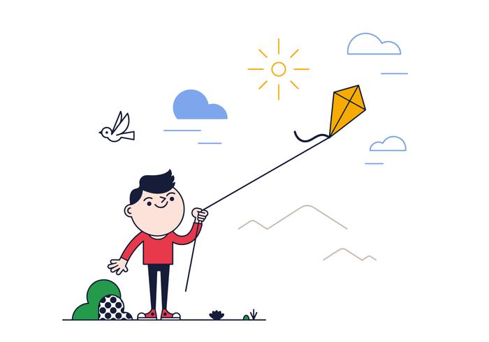700x490 Kite Free Vector Art