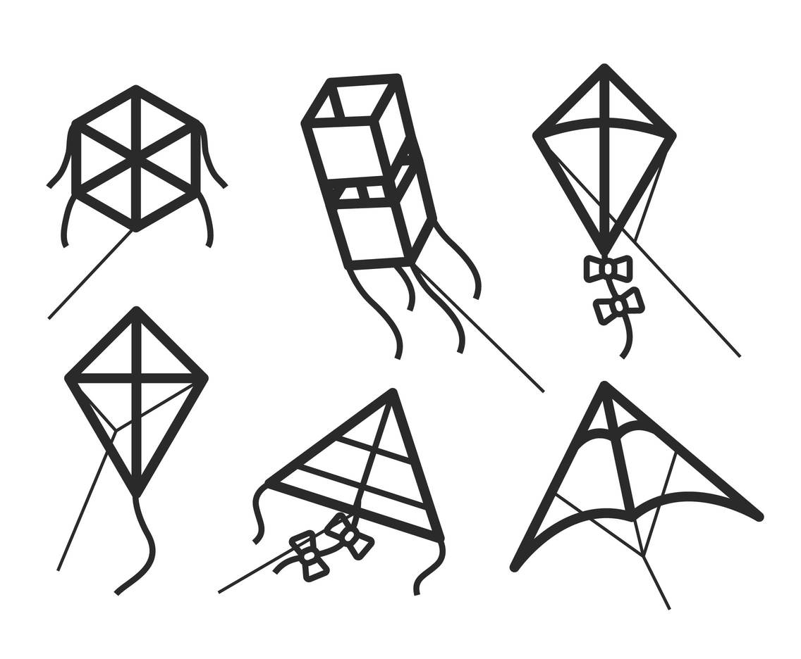 1136x936 Kite Vector Vector Art Amp Graphics