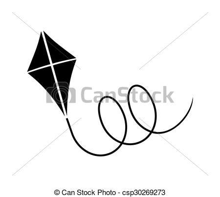 450x403 Kite Vector Illustration.