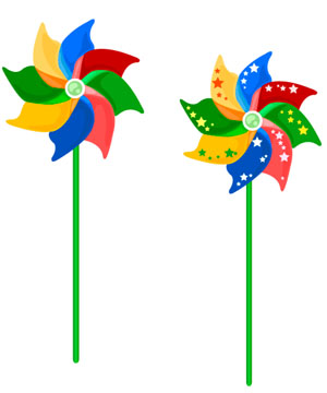 300x360 Vector Lovely Kite