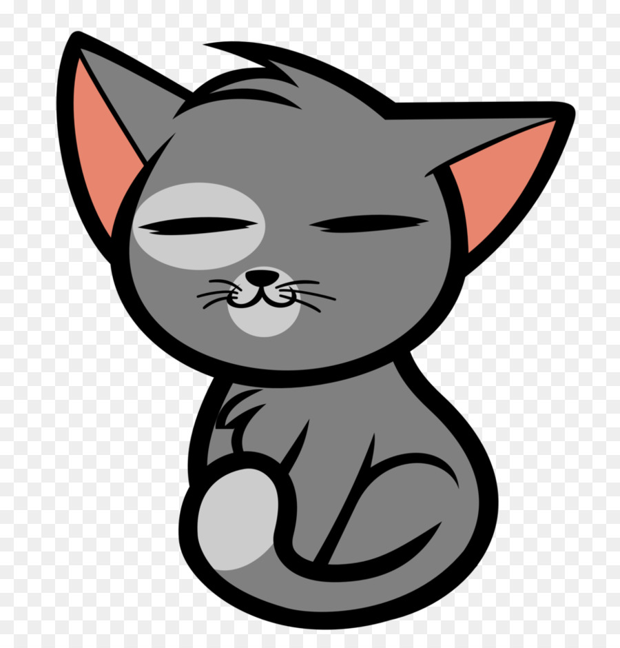 900x940 Kitten Cat Drawing Cartoon Clip Art