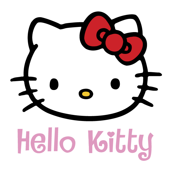 600x600 Hello Kitty Vector Logo Free Download Vector Logos Art Graphics