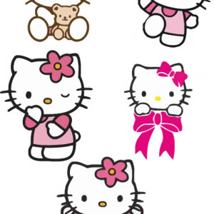 300x300 Hello Kitty Vector