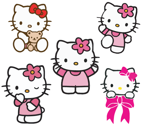 600x530 Free Free Hello Kitty Vectors Psd Files, Vectors Amp Graphics