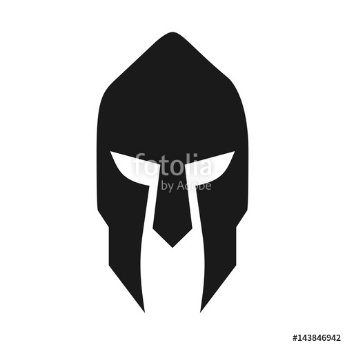 500x500 Knight Warrior Logo Vector. Stock Image And Royalty Free Vector