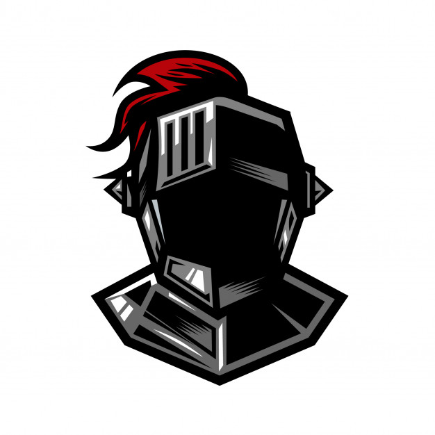 626x626 Knight Helmet Vector Premium Download