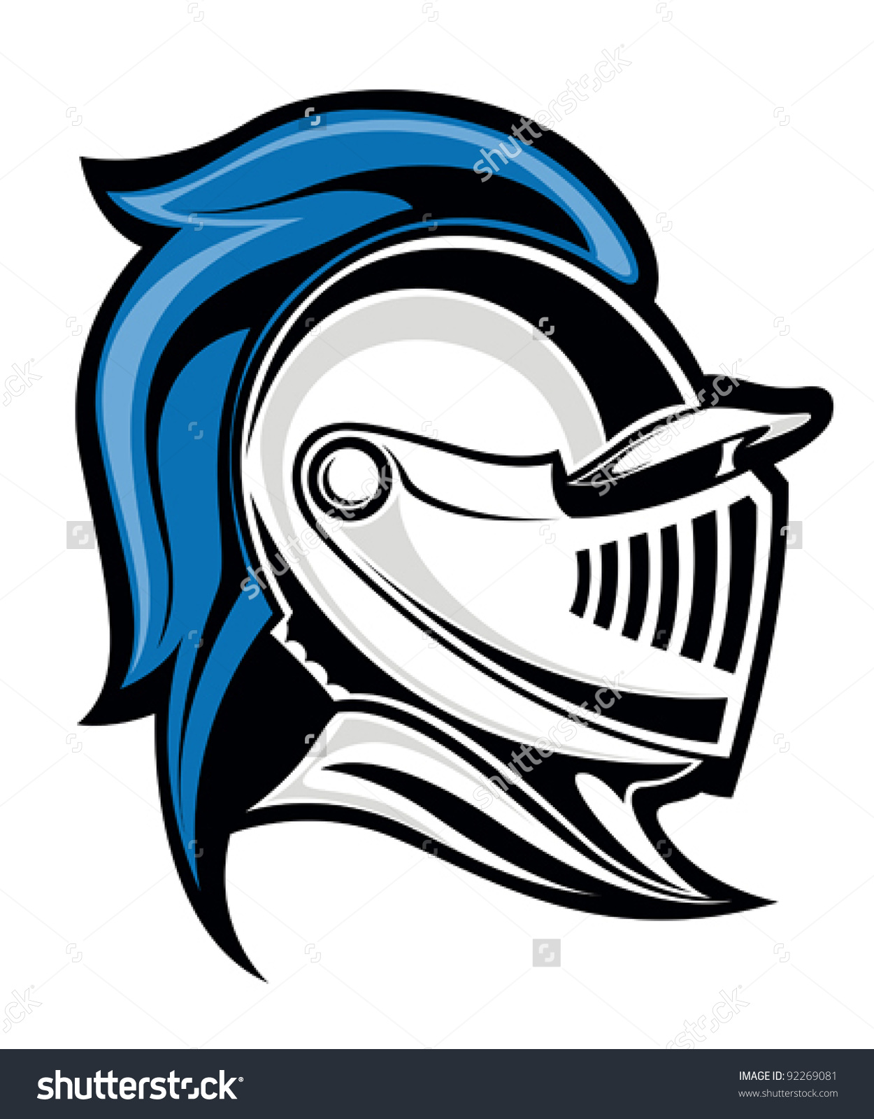 1250x1600 Knight Head Silhouette Clipart