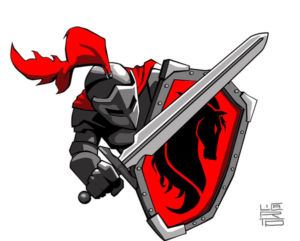 600x483 Knight Vector 2 By Licarto