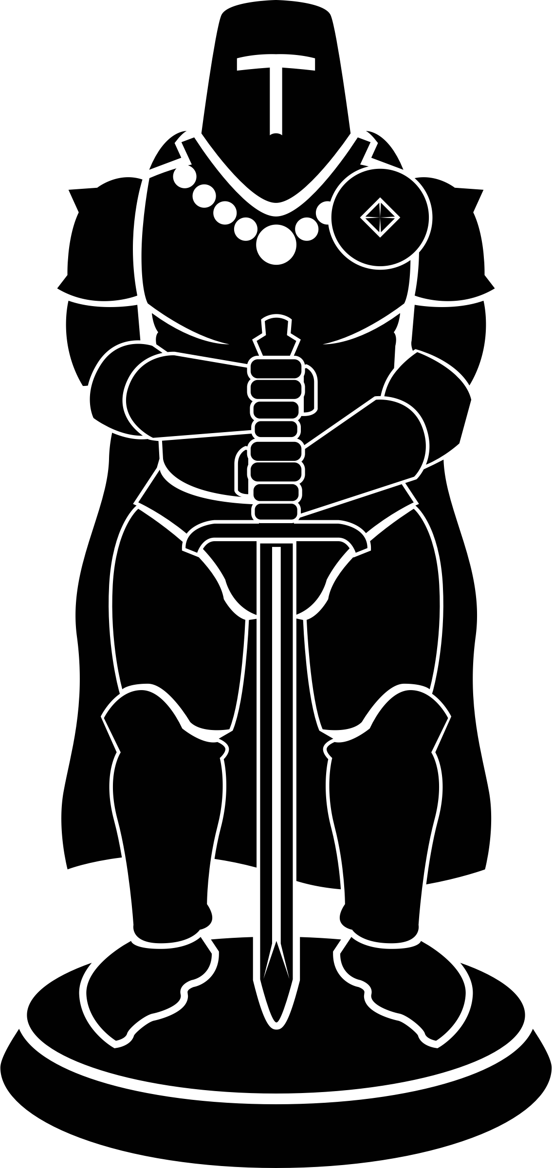 1134x2400 Knight Vector