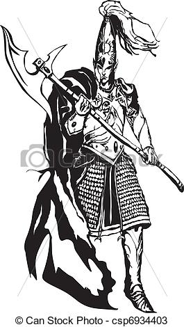 265x470 Knight Wit An Axe.