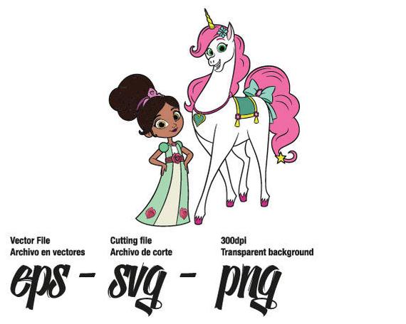 570x456 Nella The Princess Knight Vector Svg Eps For Personal Use Etsy