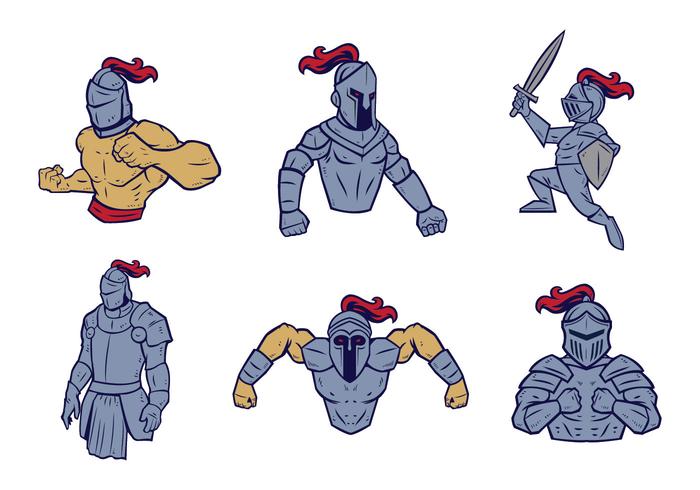 700x490 Knight Free Vector Art
