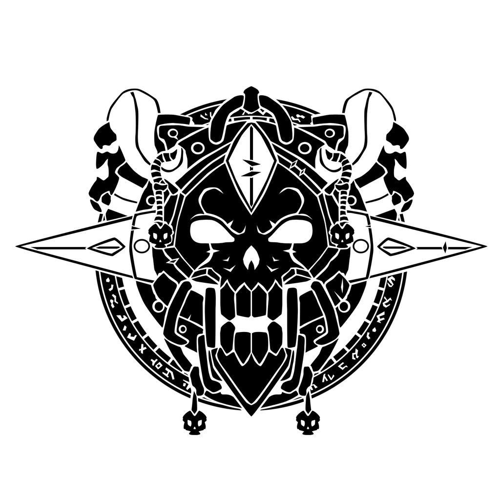 1024x1024 Death Knight Crest Vector The Misty Teahouse