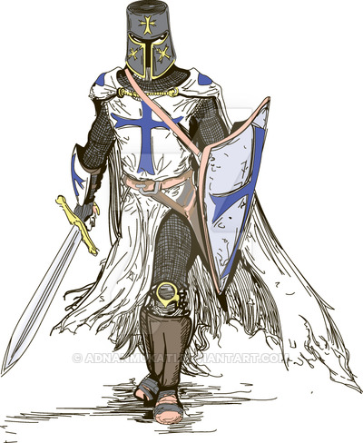400x488 Knight Vector By Adnanmukati