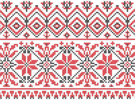 452x336 Consecutive Knitting Patterns Vector Background001 Free Vector