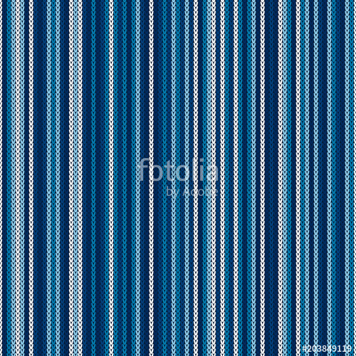 500x500 Abstract Striped Knitted Pattern. Vector Seamless Knit Texture