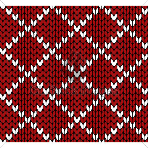 500x500 Seamless Knitting Vector Pattern Gl Stock Images