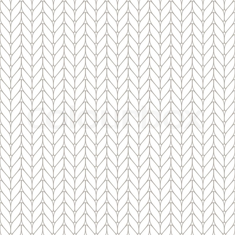 800x800 Seamless Knitted Background Stock Vector Colourbox