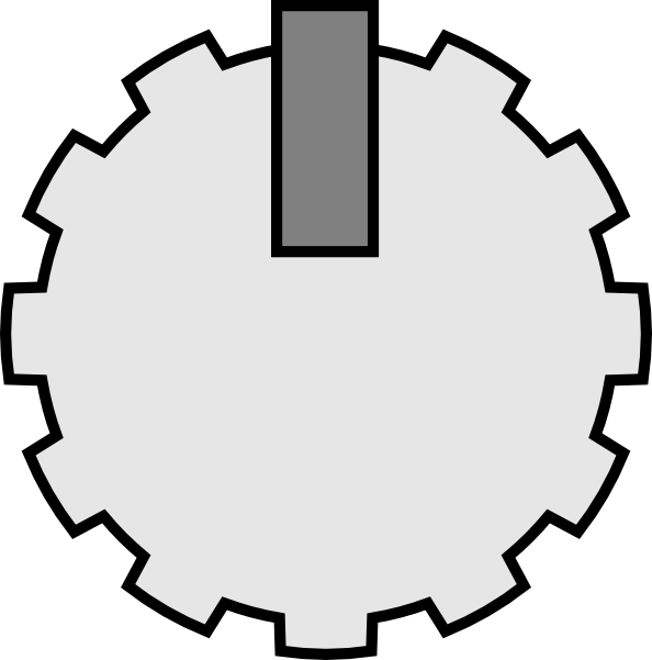 594x601 Knob Clip Art