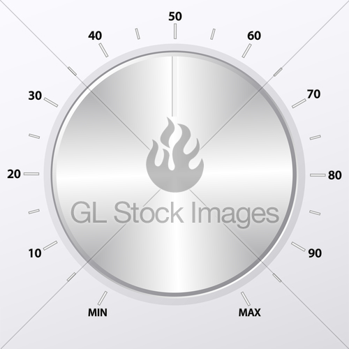 500x500 Volume Knob Gl Stock Images