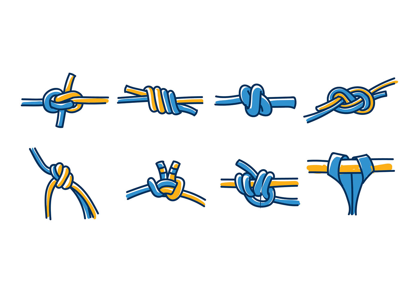 1400x980 Knot Free Vector Art