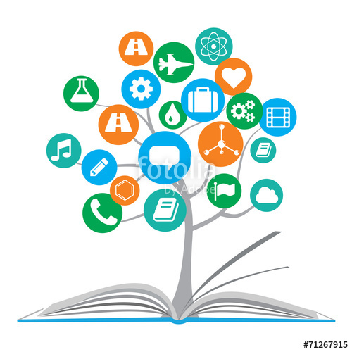 500x500 Tree Of Knowledge, Book Stock Image And Royalty Free Vector Files