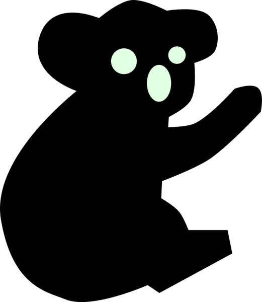 521x600 Koala Free Vector In Open Office Drawing Svg ( .svg ) Vector