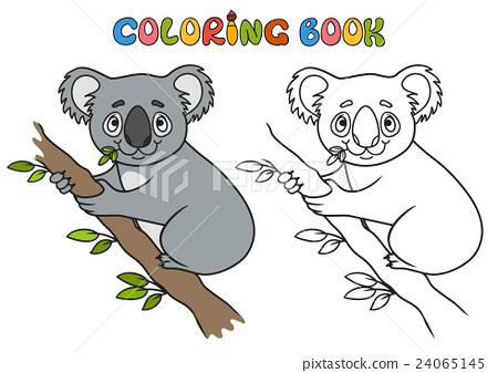 450x337 Cartoon Koala, Vector