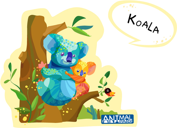 600x434 Draw Koala Vector Free Download