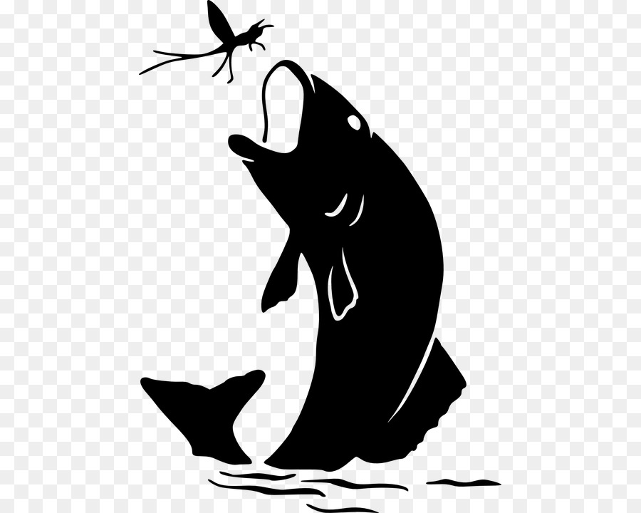 900x720 Silhouette Fishing Clip Art